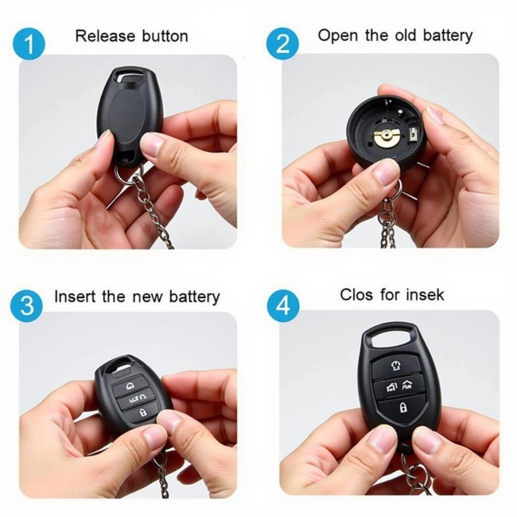 Volvo V60 Key Fob Battery Replacement Steps