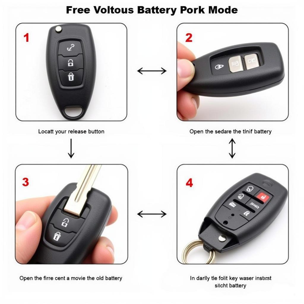 Volvo XC60 Key Fob Battery Replacement Steps