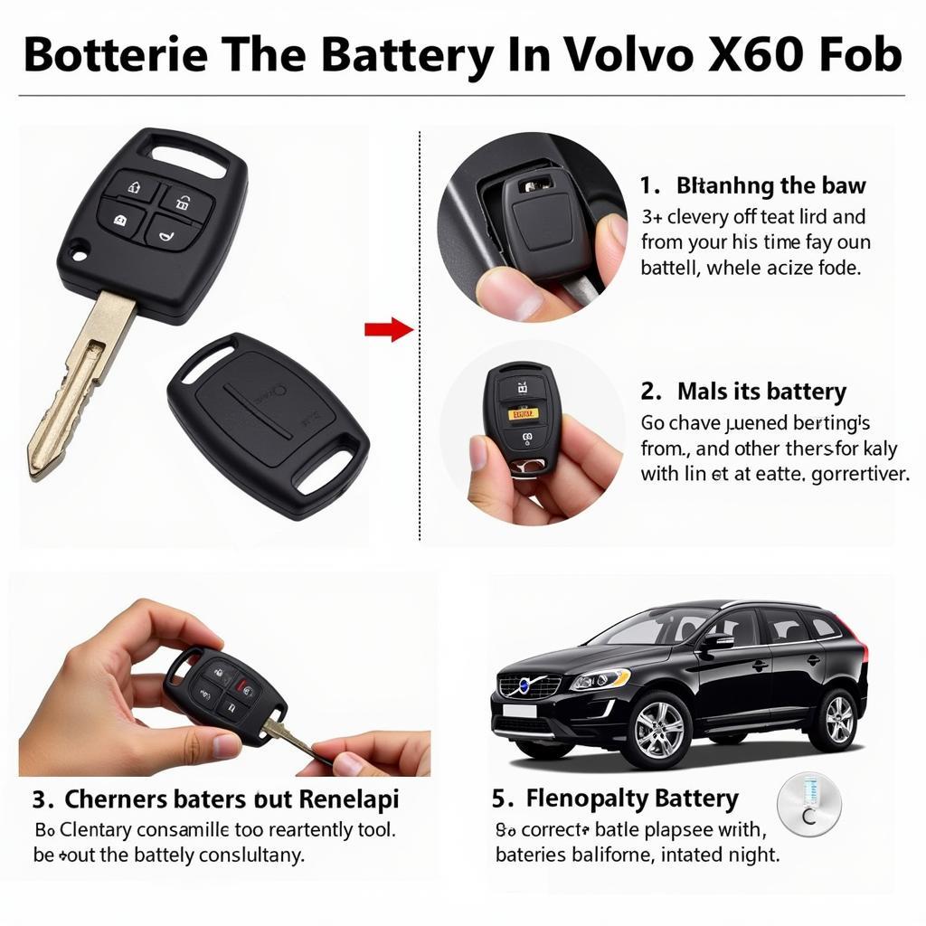 Maintaining Your Volvo XC60 Key Fob: Battery Replacement and Cleaning