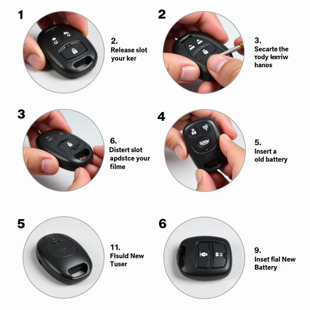 VW Beetle Key Fob Battery Replacement Steps