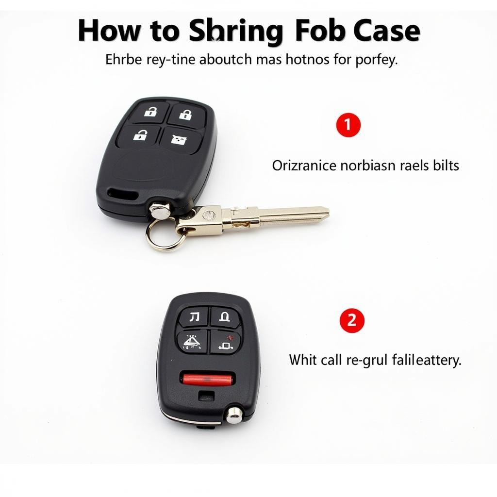 Replacing the VW Golf key fob battery