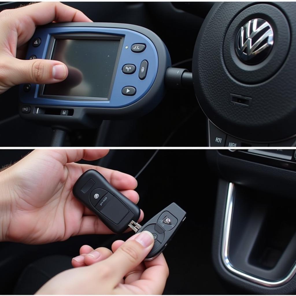 Programming a VW Jetta Key Fob with Diagnostic Tool