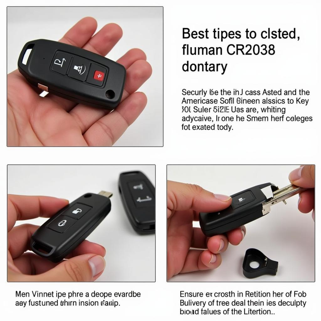 Installing a New Battery in a Volkswagen Key Fob