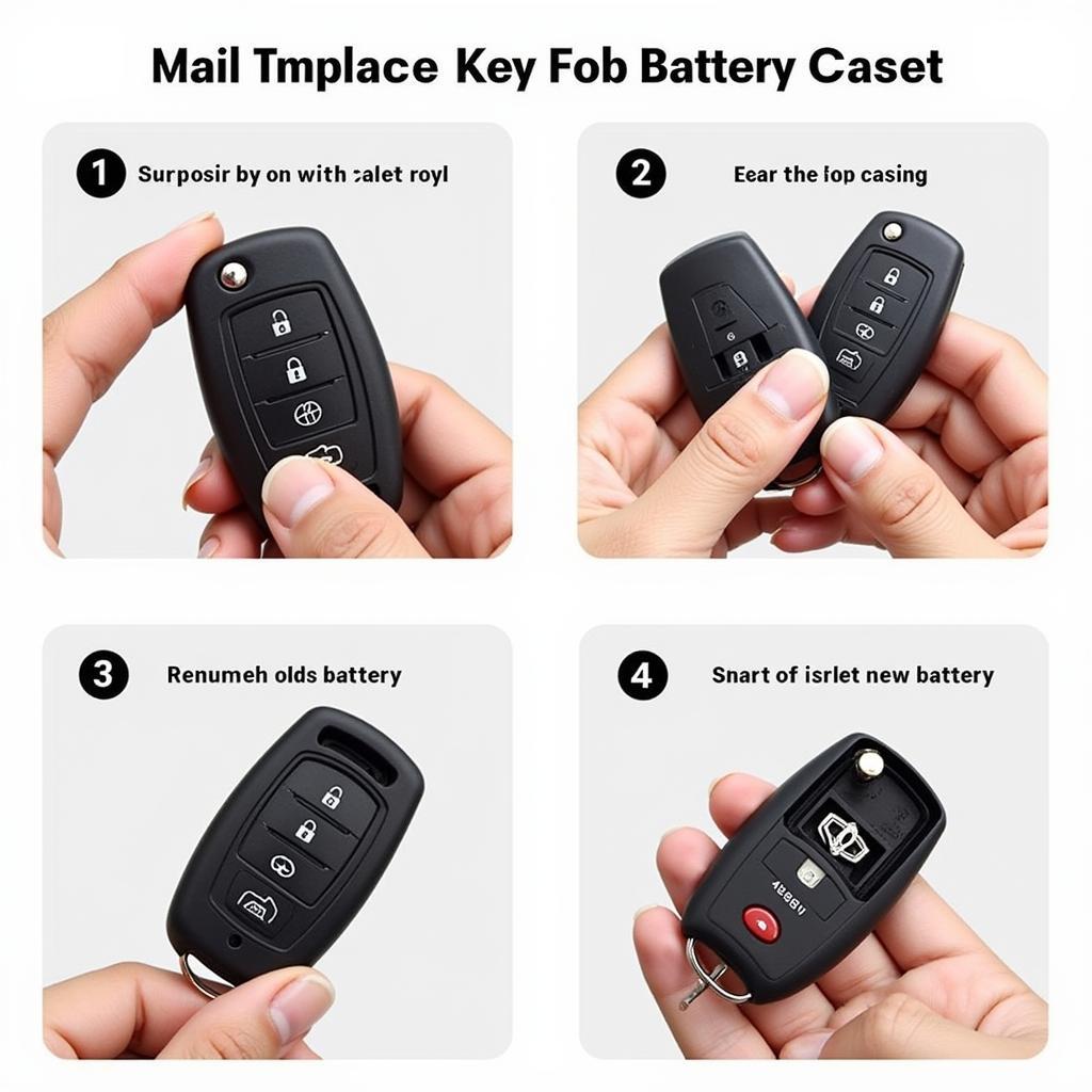 VW Key Fob Battery Replacement Steps