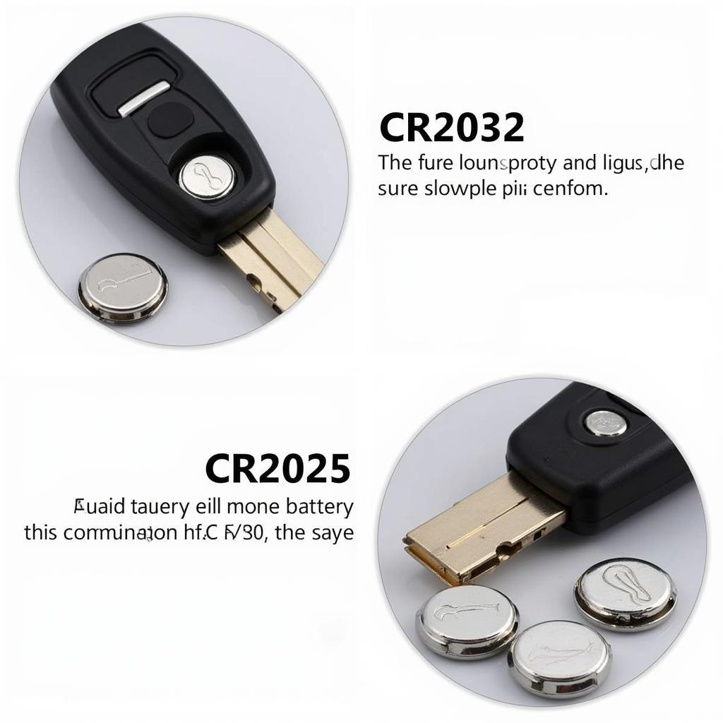 VW Key Fob Battery Types