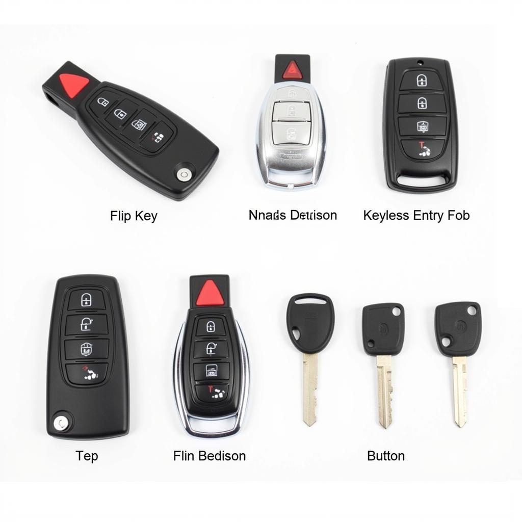 Different VW Key Fob Types in 2015