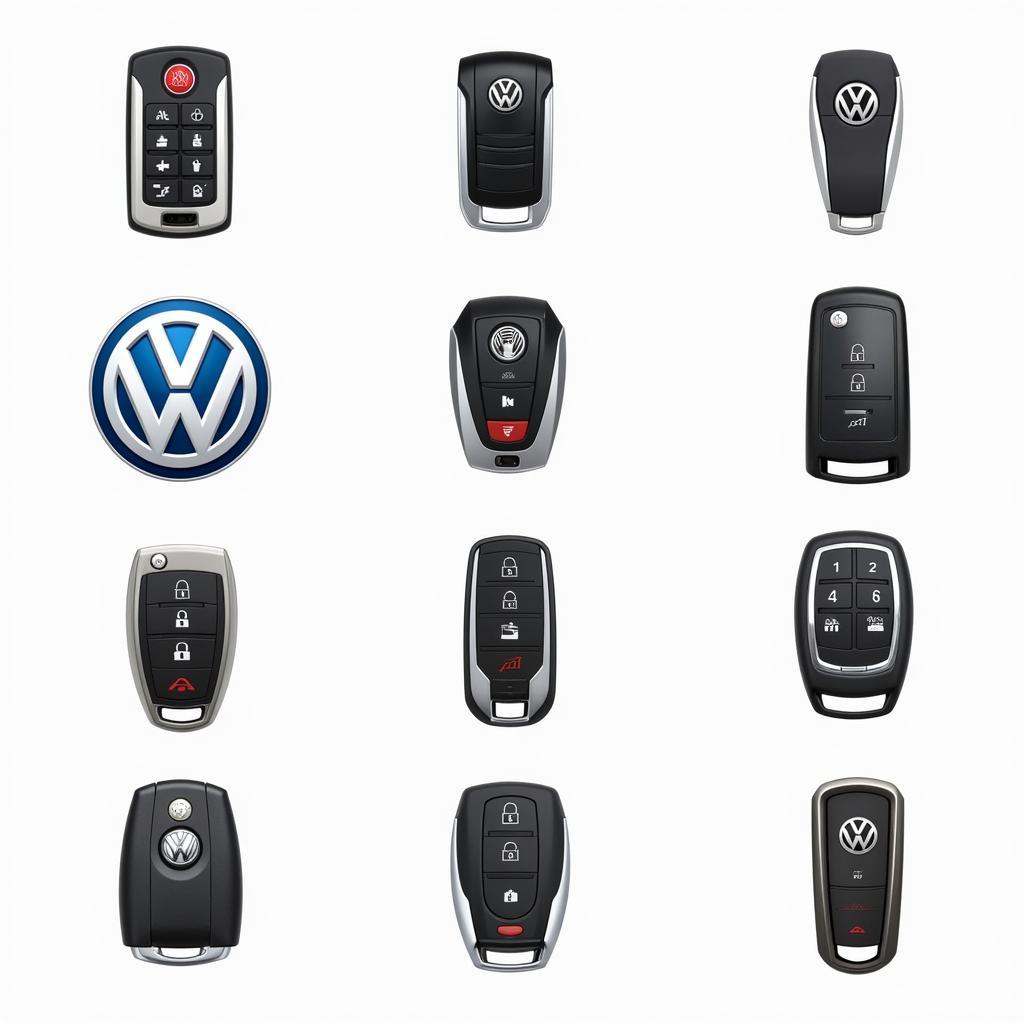 Different Types of VW Key Fobs