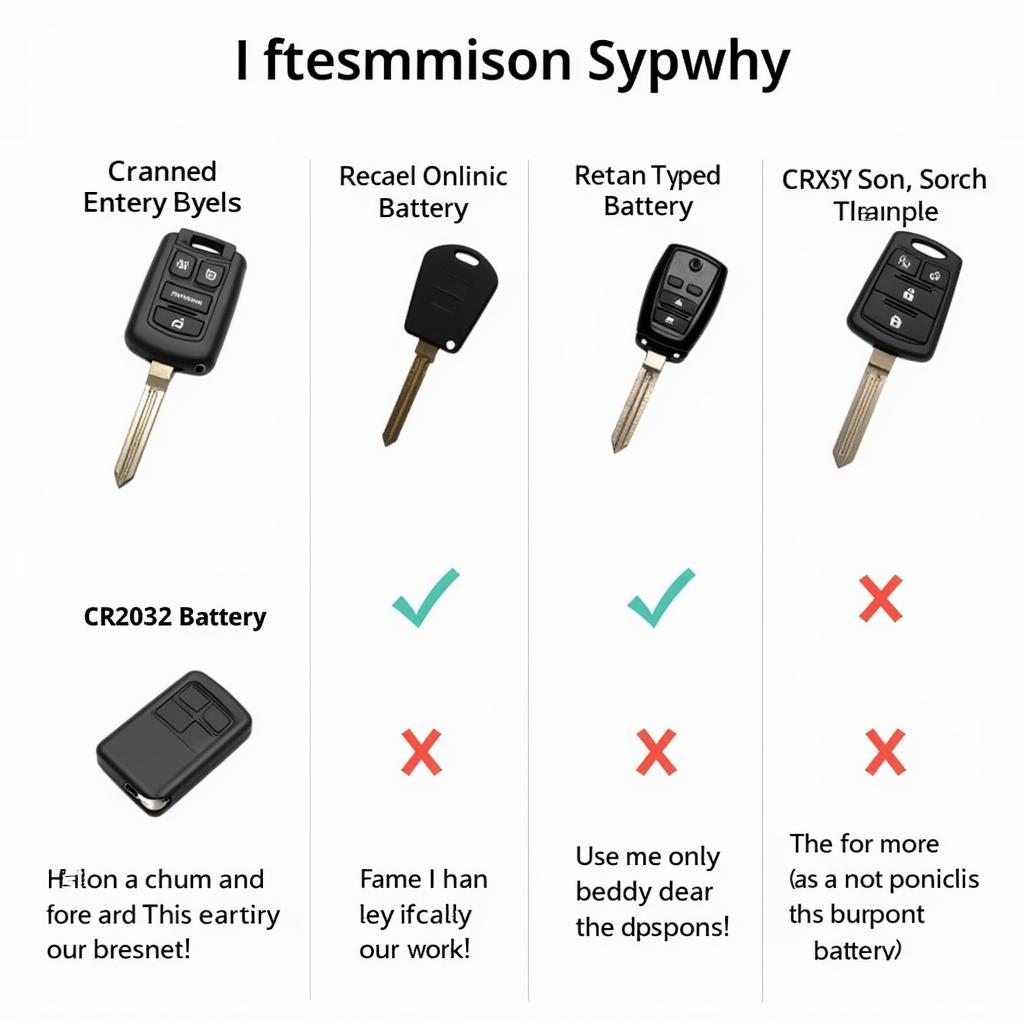 VW Passat Key Fob Battery Types and Comparison