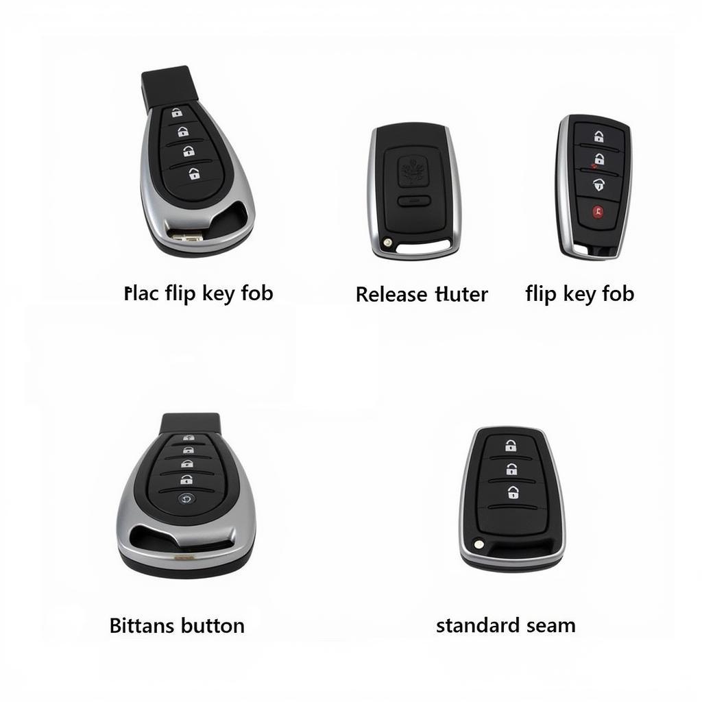 Different VW Passat Key Fob Types