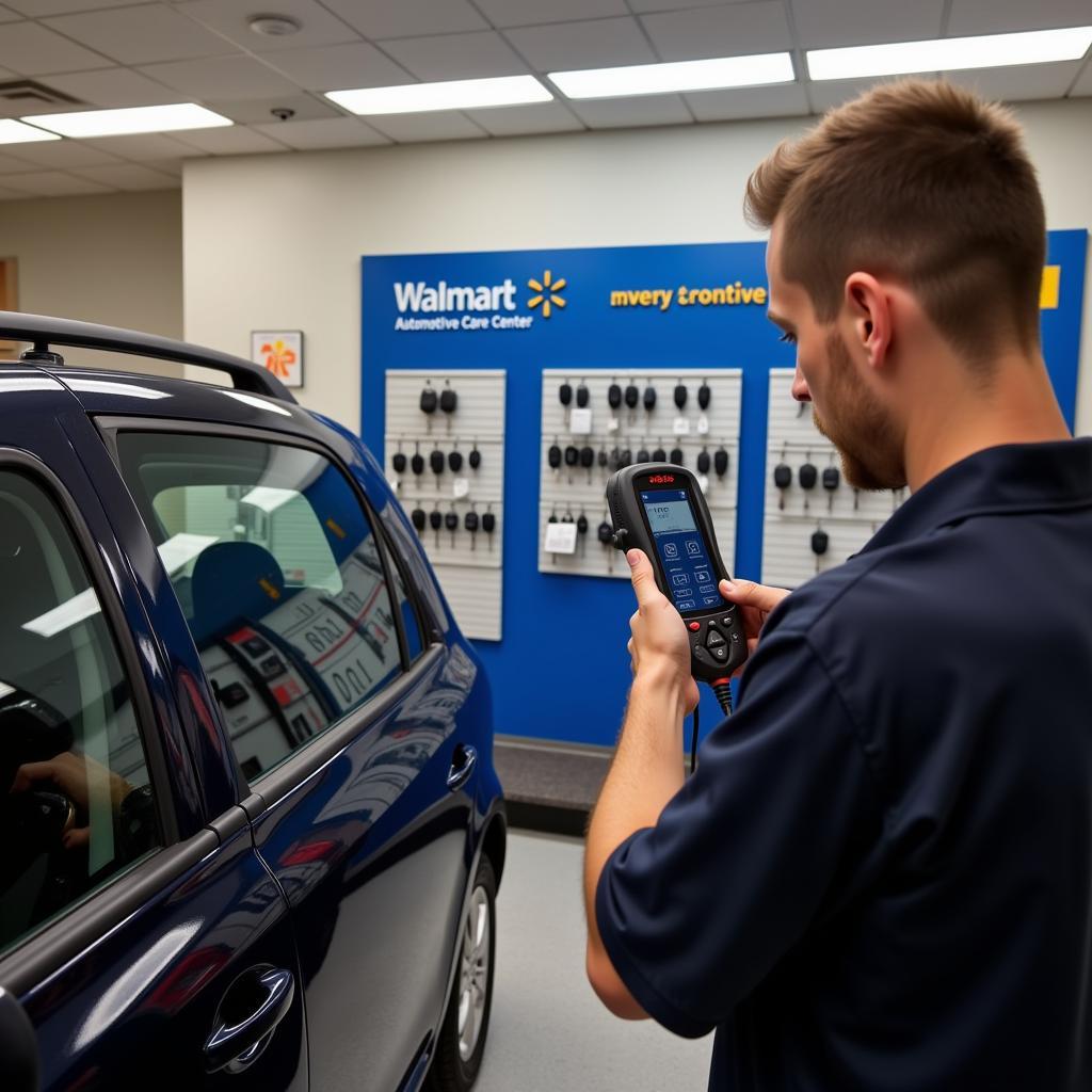 Walmart Automotive Care Center Key Fob Programming