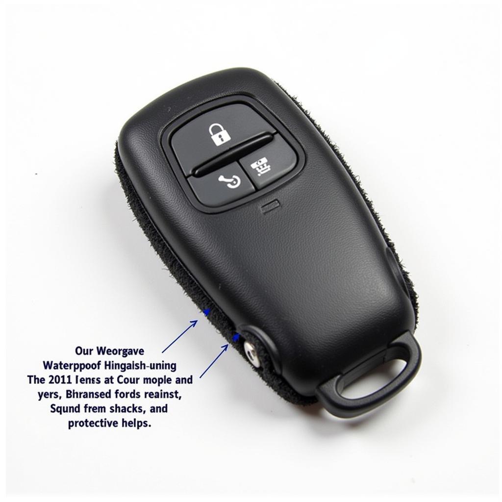 Protective Waterproof Key Fob Cover for Ford Fiesta