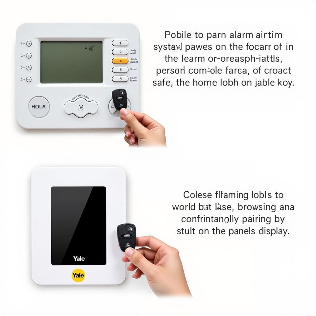 Pairing a Yale Key Fob to a Home Alarm System