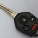 Key Fob Integrated with Car Key for Subaru Forester