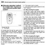 Subaru Key Fob Remote Start Sequence