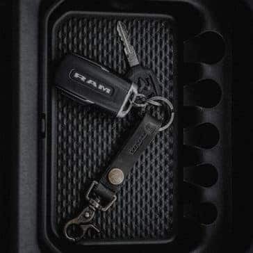 Ram truck key fobs for starting your vehicle without a traditional key, illustrating solutions for key fob malfunctions.