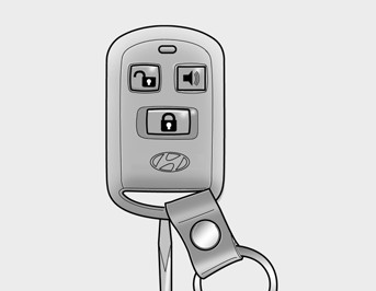 Carefully separate the key fob case using a blade screwdriver as shown in the illustration.