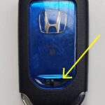 Removing emergency key from Honda key fob