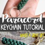 Paracord Survival Keychain - paracord keychain diy