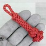 red-fancy-paracord-key-fob