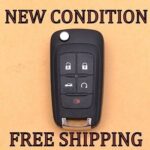 OEM Chevy Malibu flip key fob for replacement, as seen on eBay