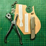 diy leather key chain tools